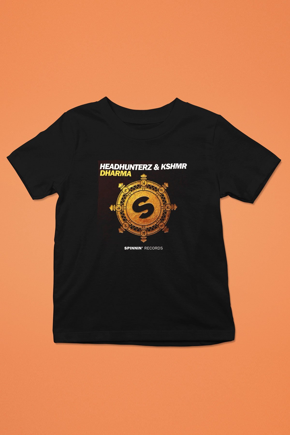 KSHMR Siyah Unisex Çocuk Tişört