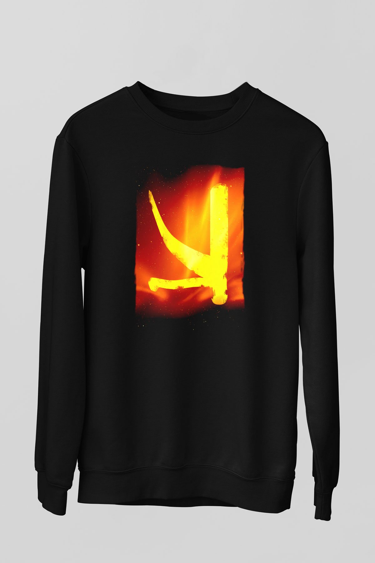 KSHMR Siyah Unisex Sweatshirt