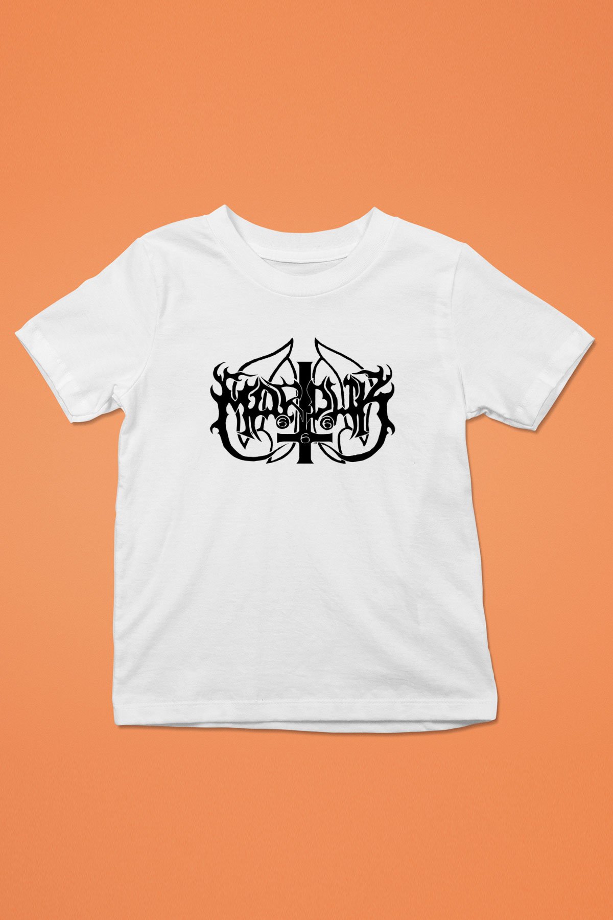 Marduk Baskılı Beyaz Unisex Çocuk Tişört