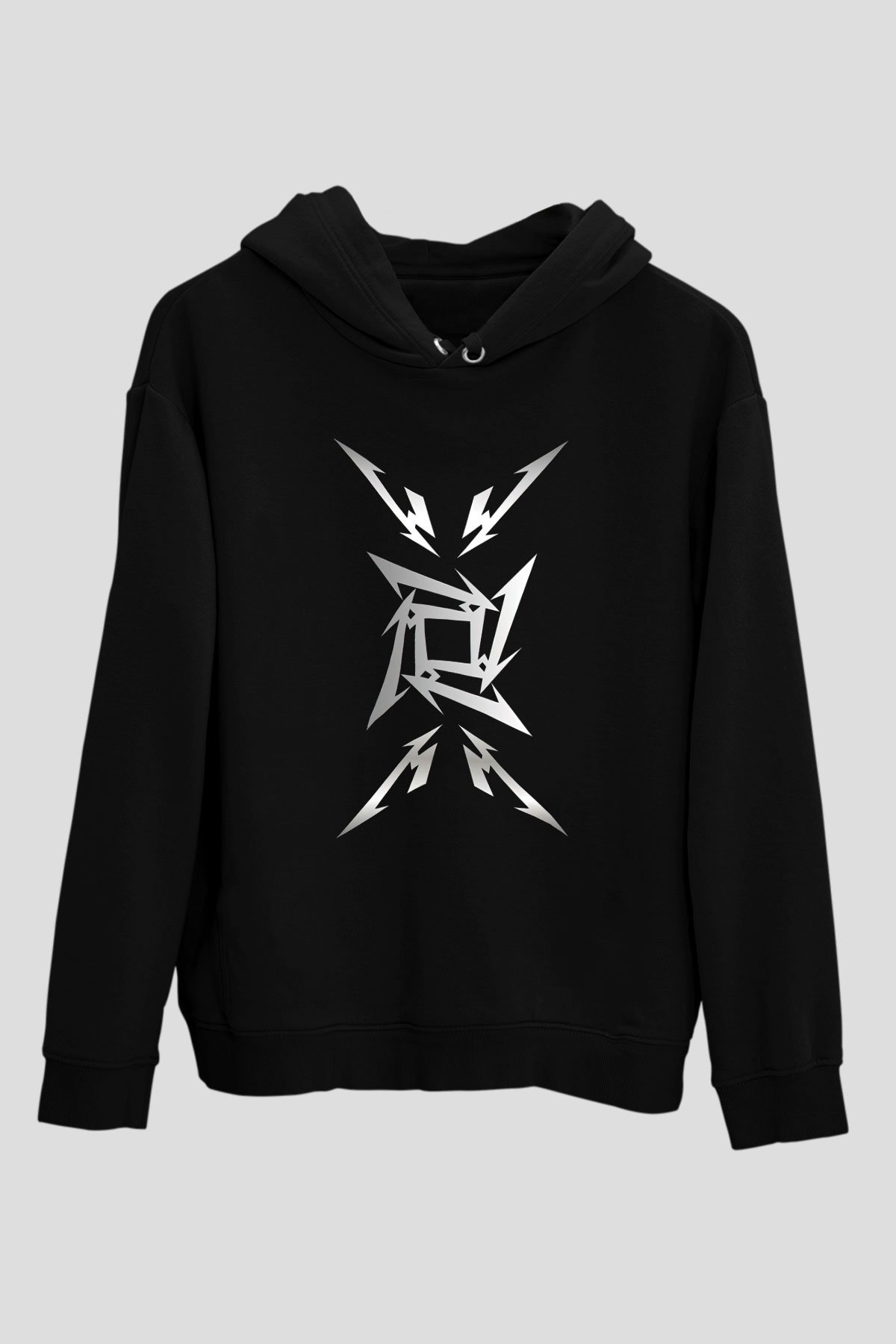 Metallica Siyah Unisex Hoodie