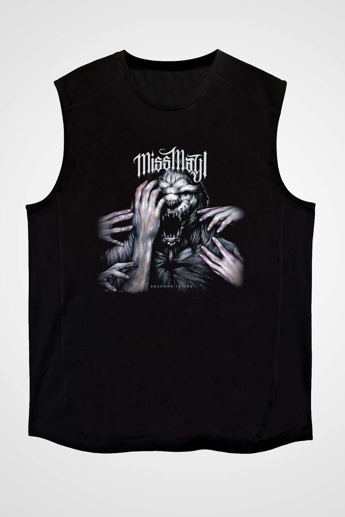 Miss May I Siyah Unisex Kolsuz Tişört
