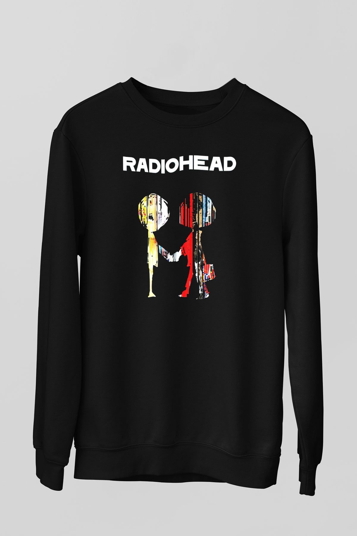 Radiohead Siyah Unisex Sweatshirt