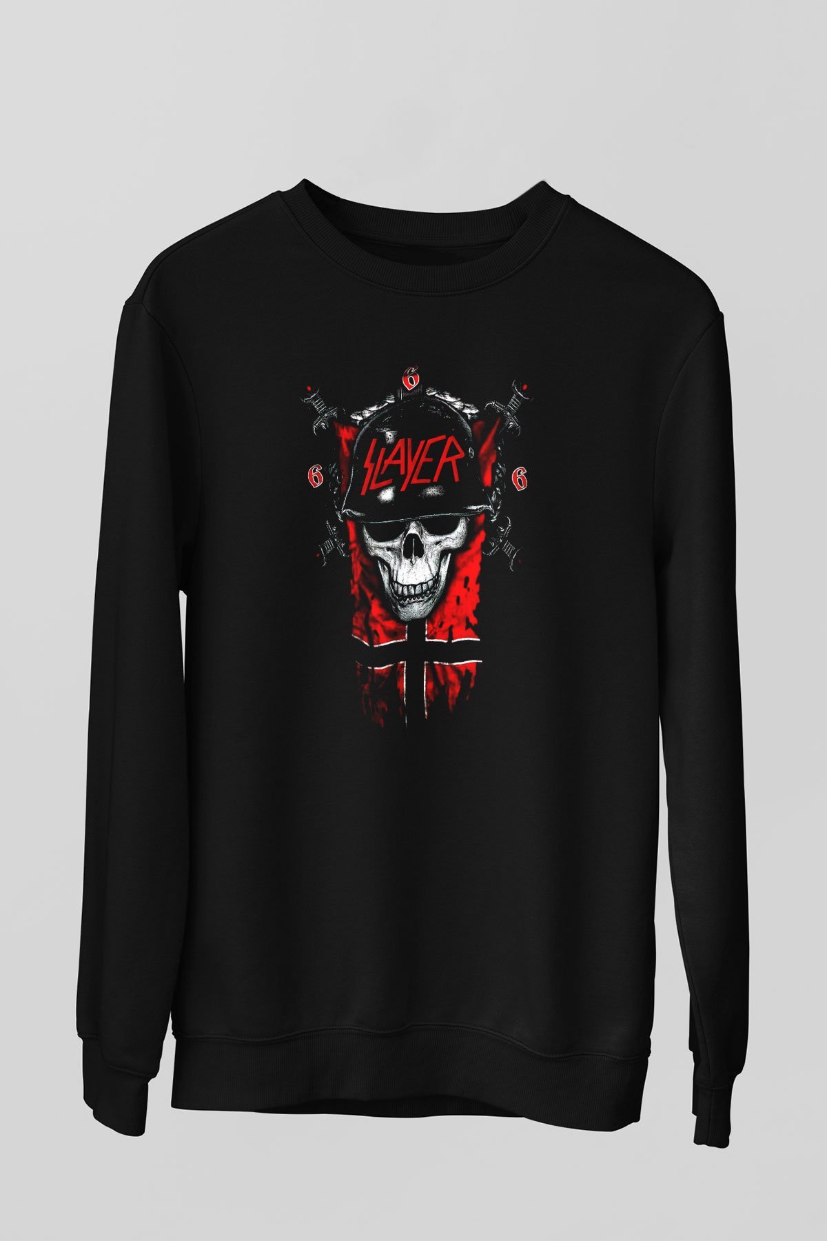Slayer Siyah Unisex Sweatshirt