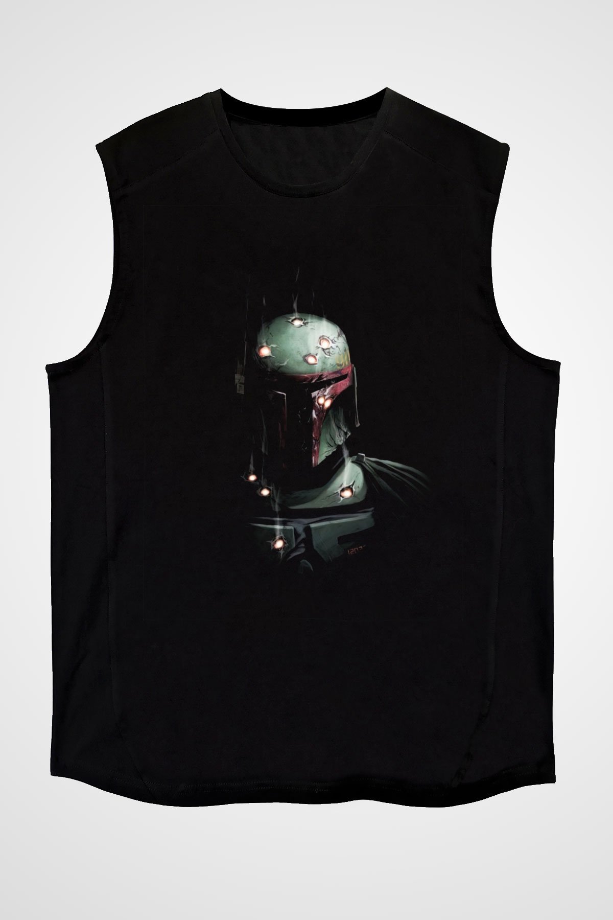 Star Wars Siyah Unisex Kolsuz Tişört