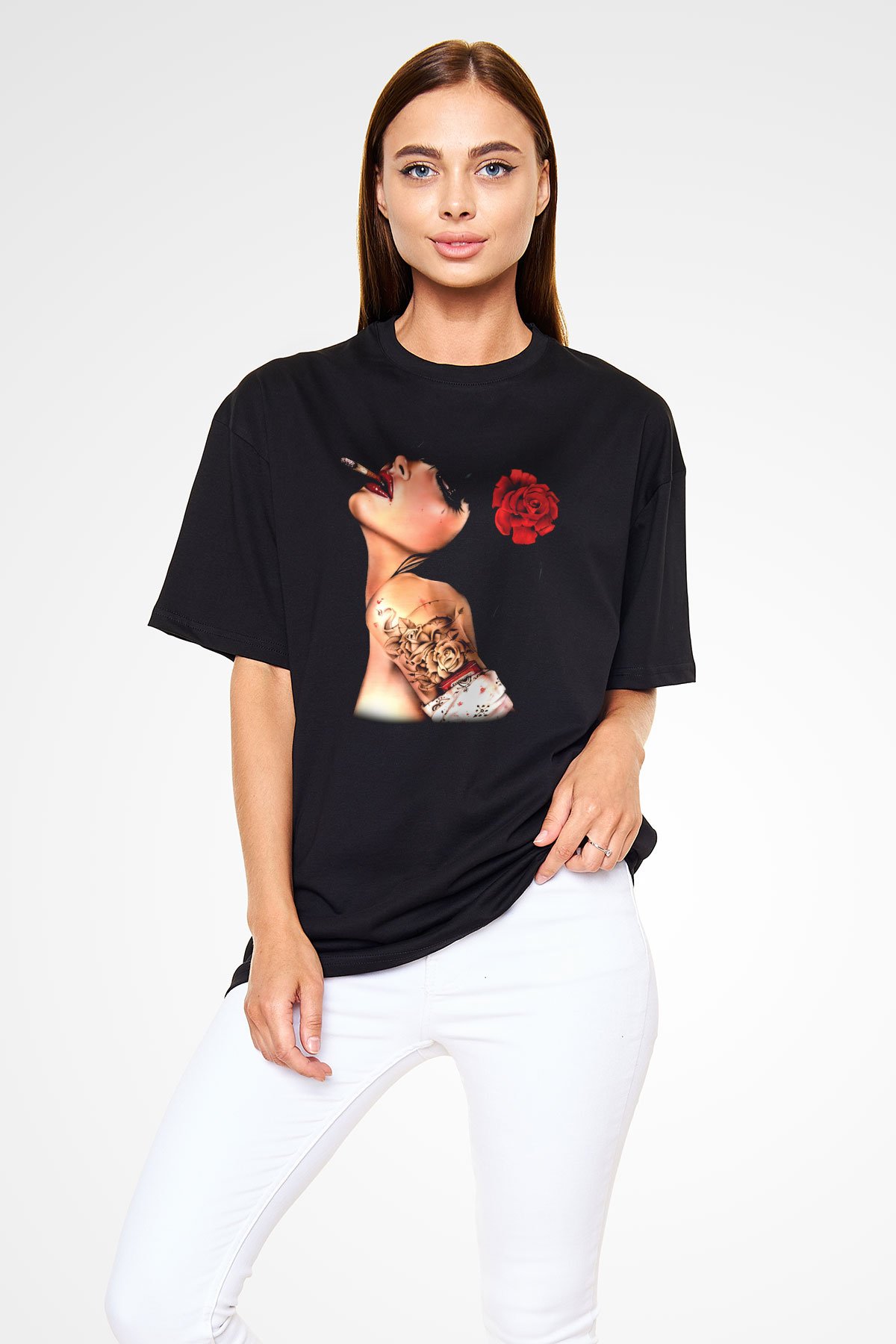 Unisex Oversize Tişört TSR129