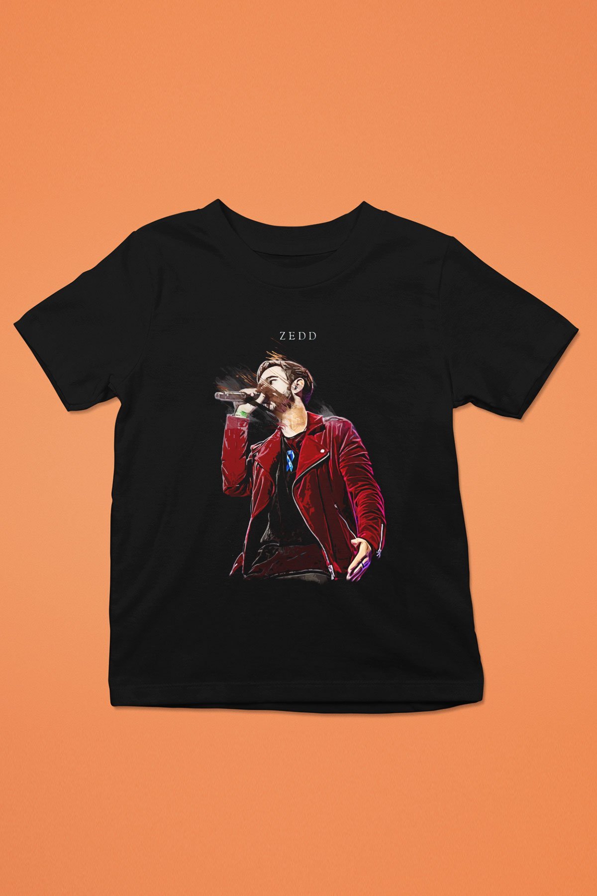 Zedd Siyah Unisex Çocuk Tişört
