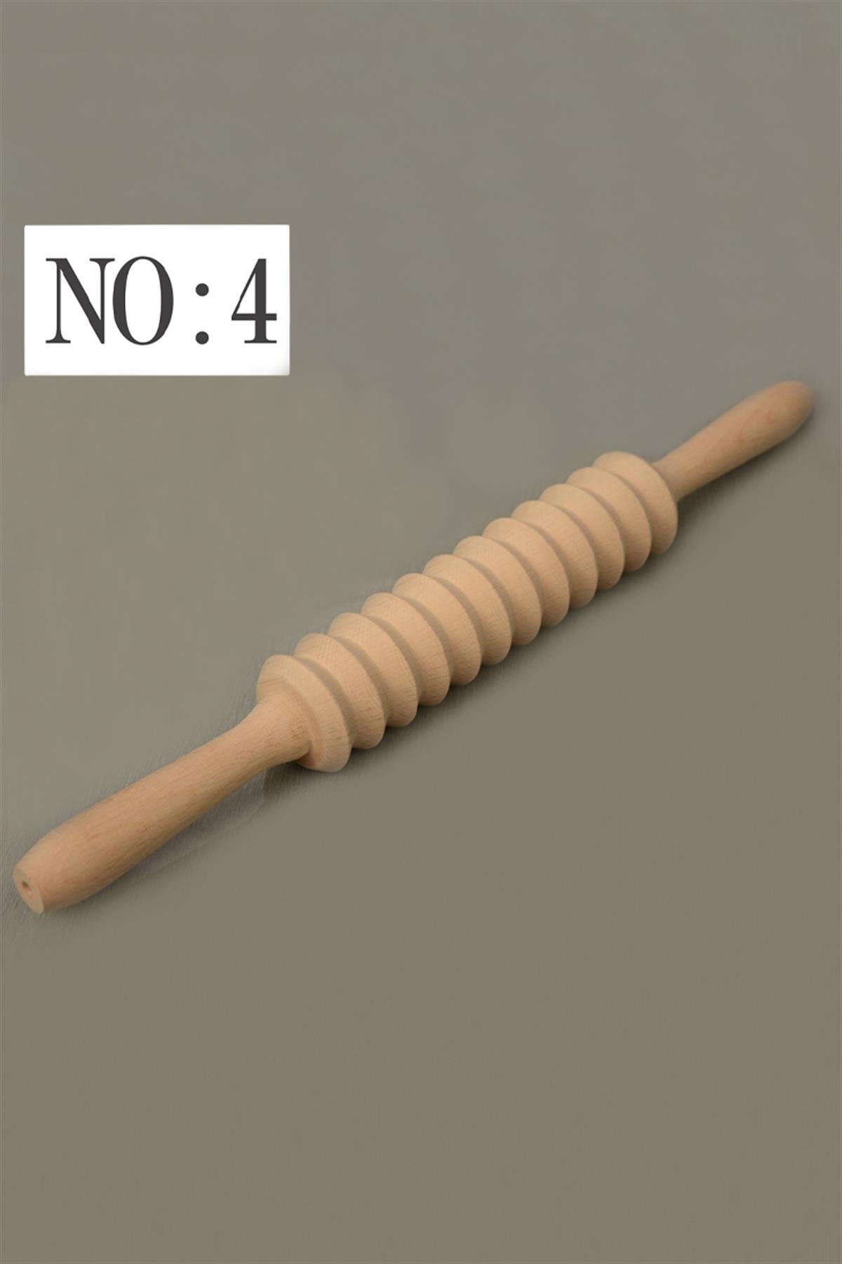 Wooden Decorative Roller For Clay