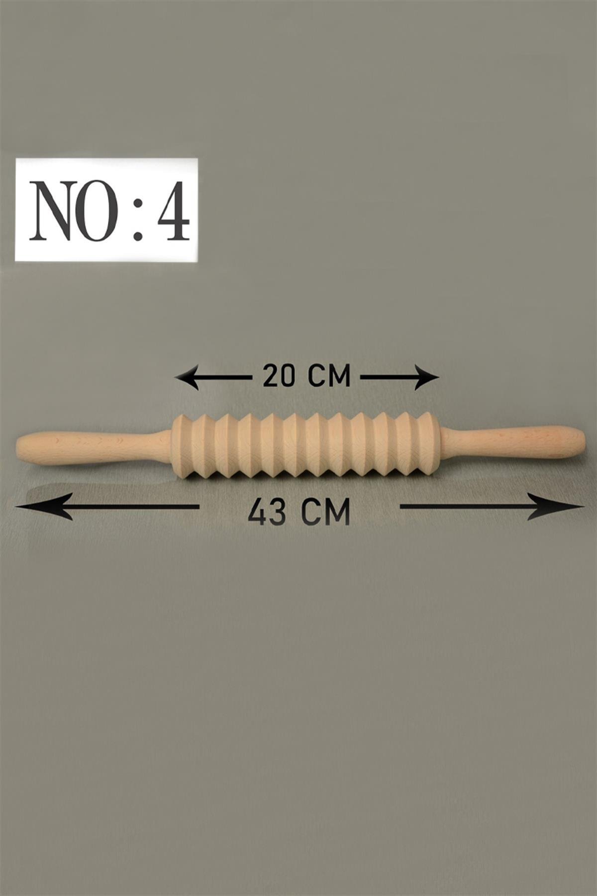 Wooden Decorative Roller For Clay