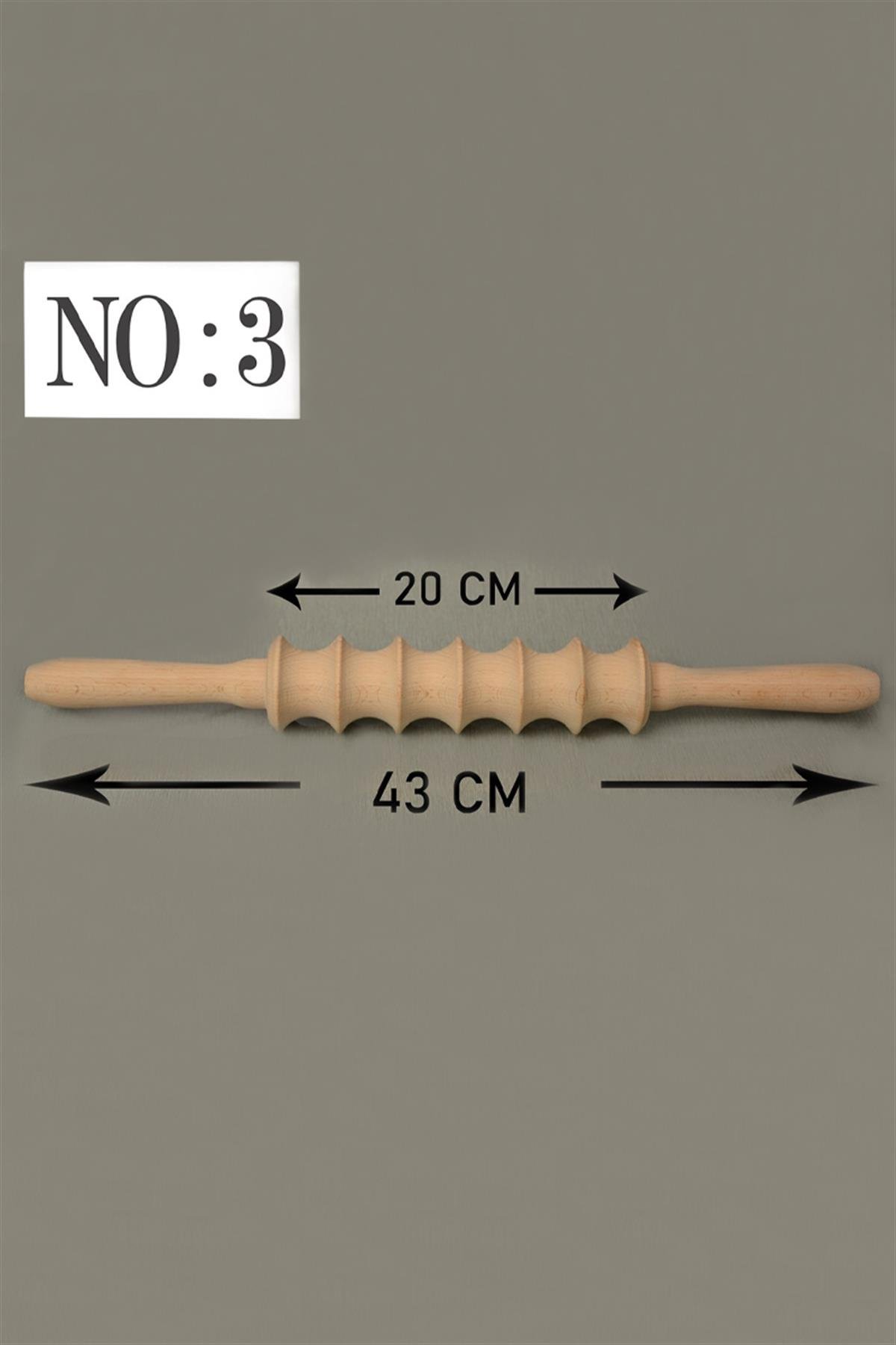 Wooden Decorative Roller For Clay