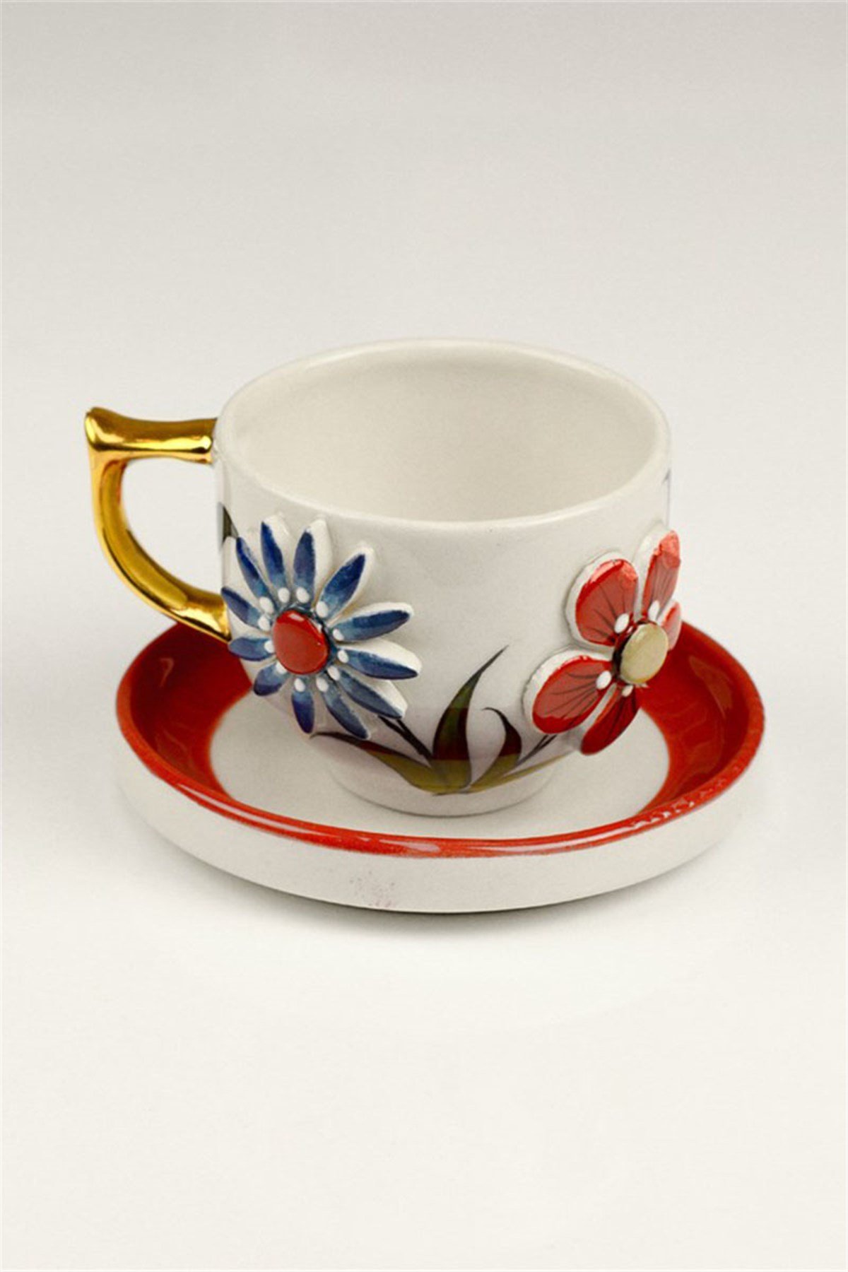 Gold Gilded Mug | NVA1 Red