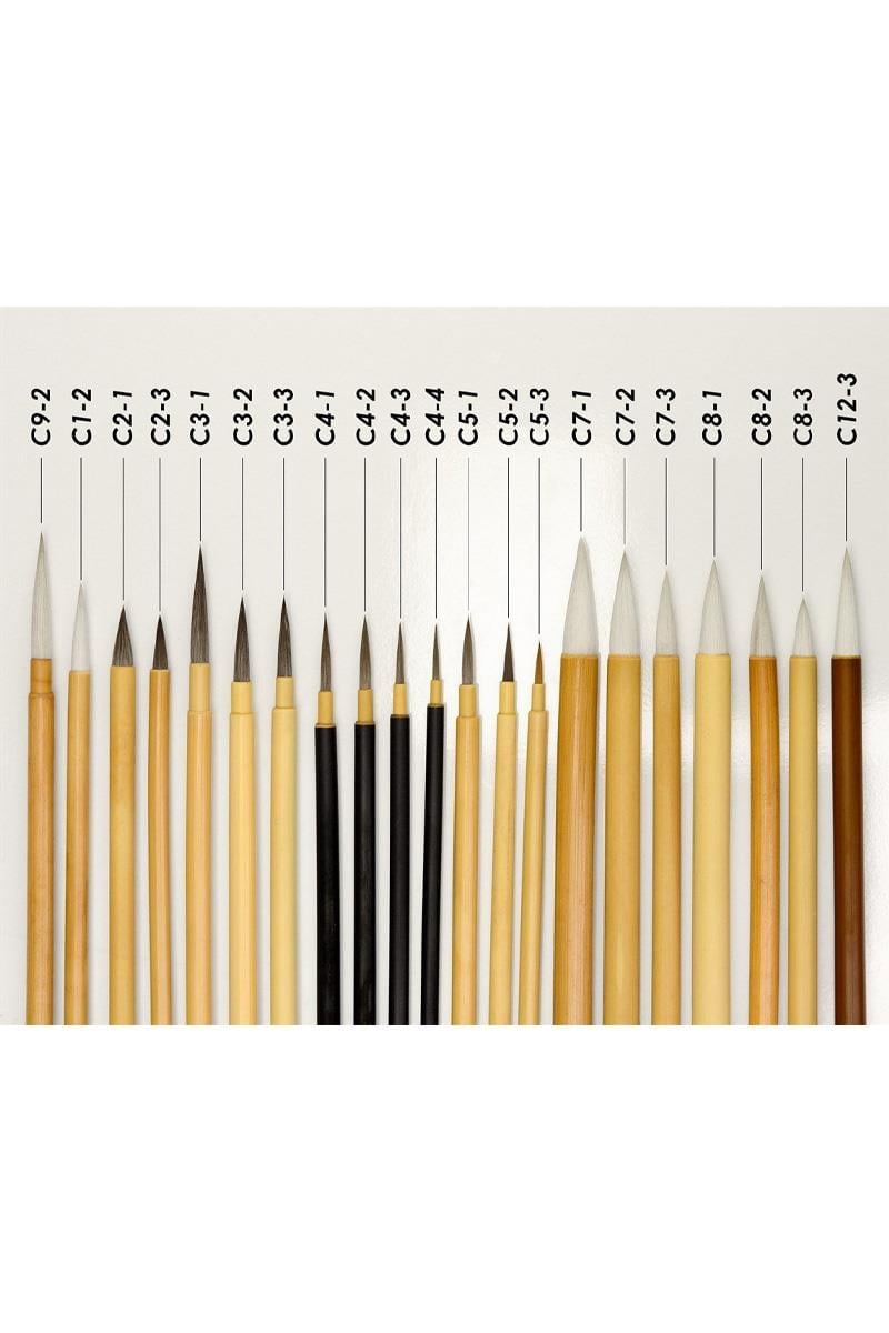 C4-4 Wolf Mane Bamboo Brush