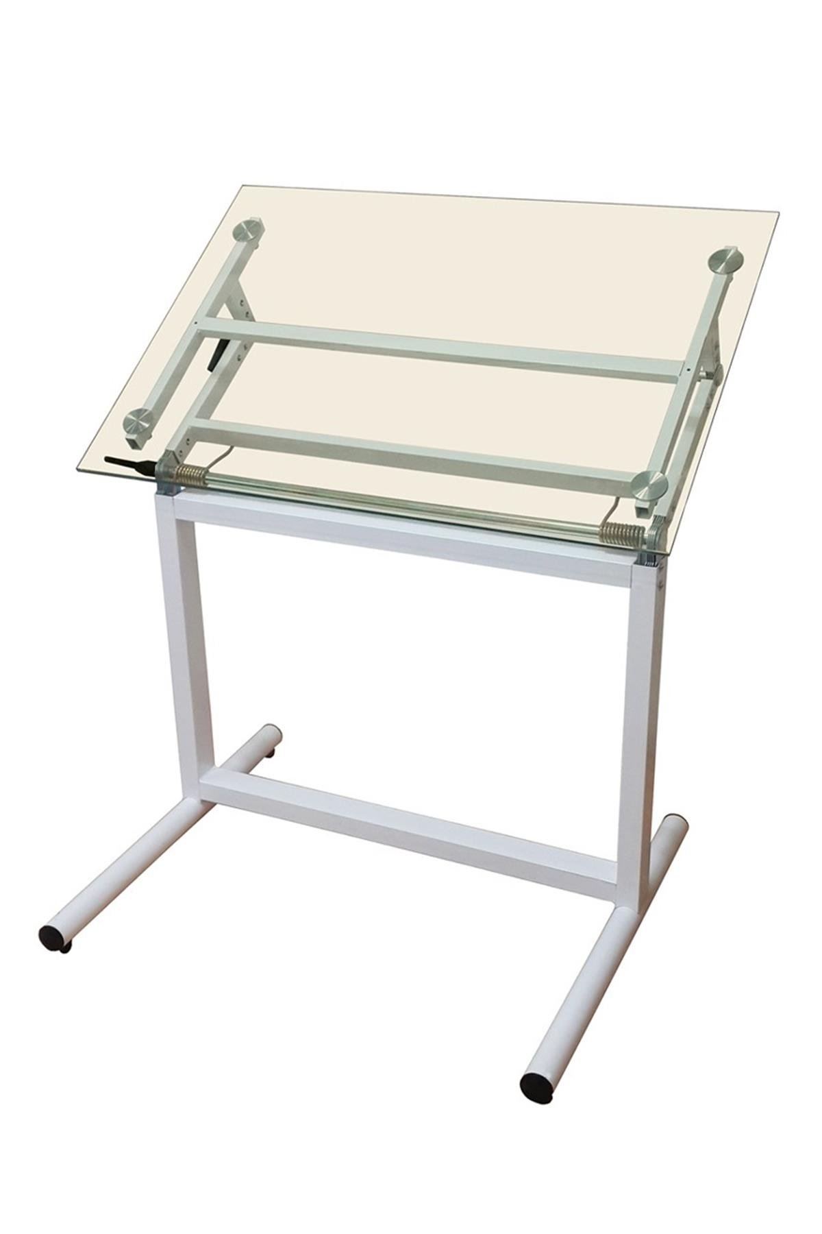 Glass Drawing Table