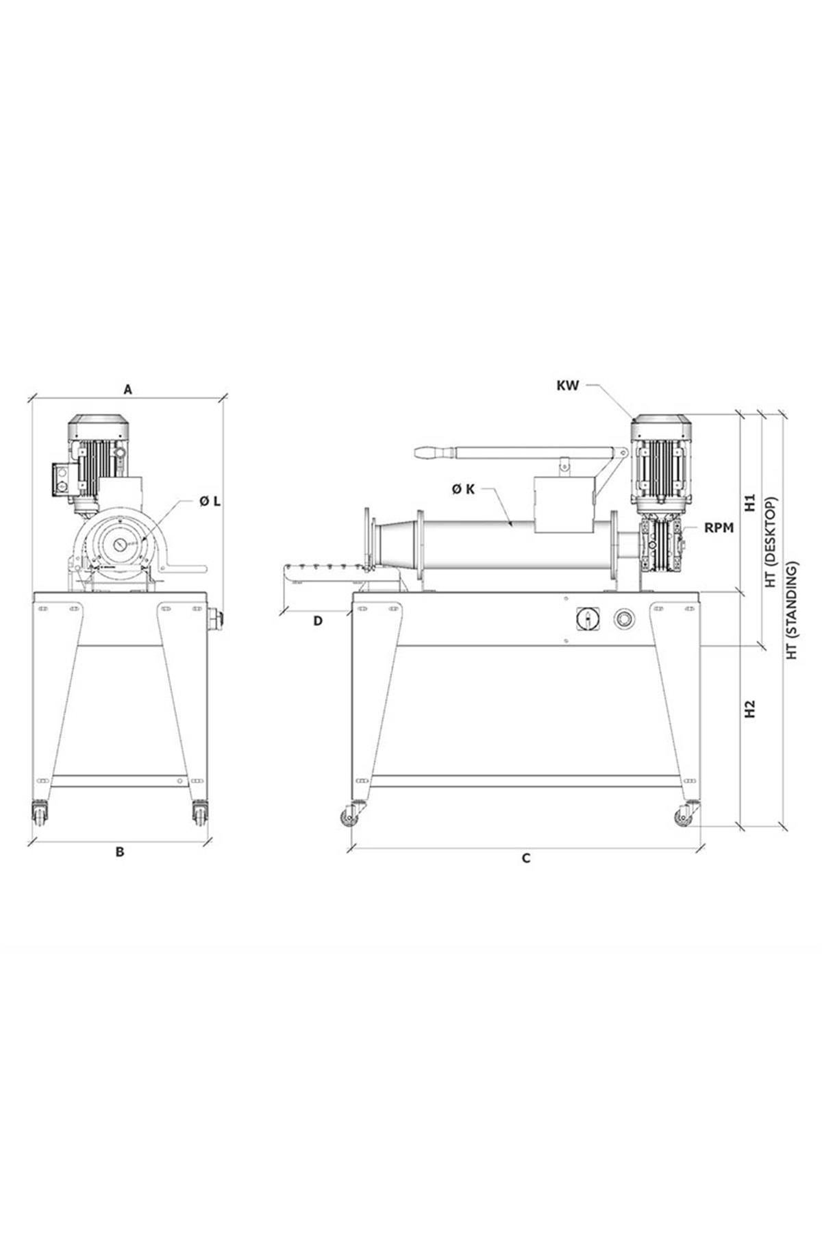 Çamur İşleme Makinesi (Masaüstü Hobi Tip)
