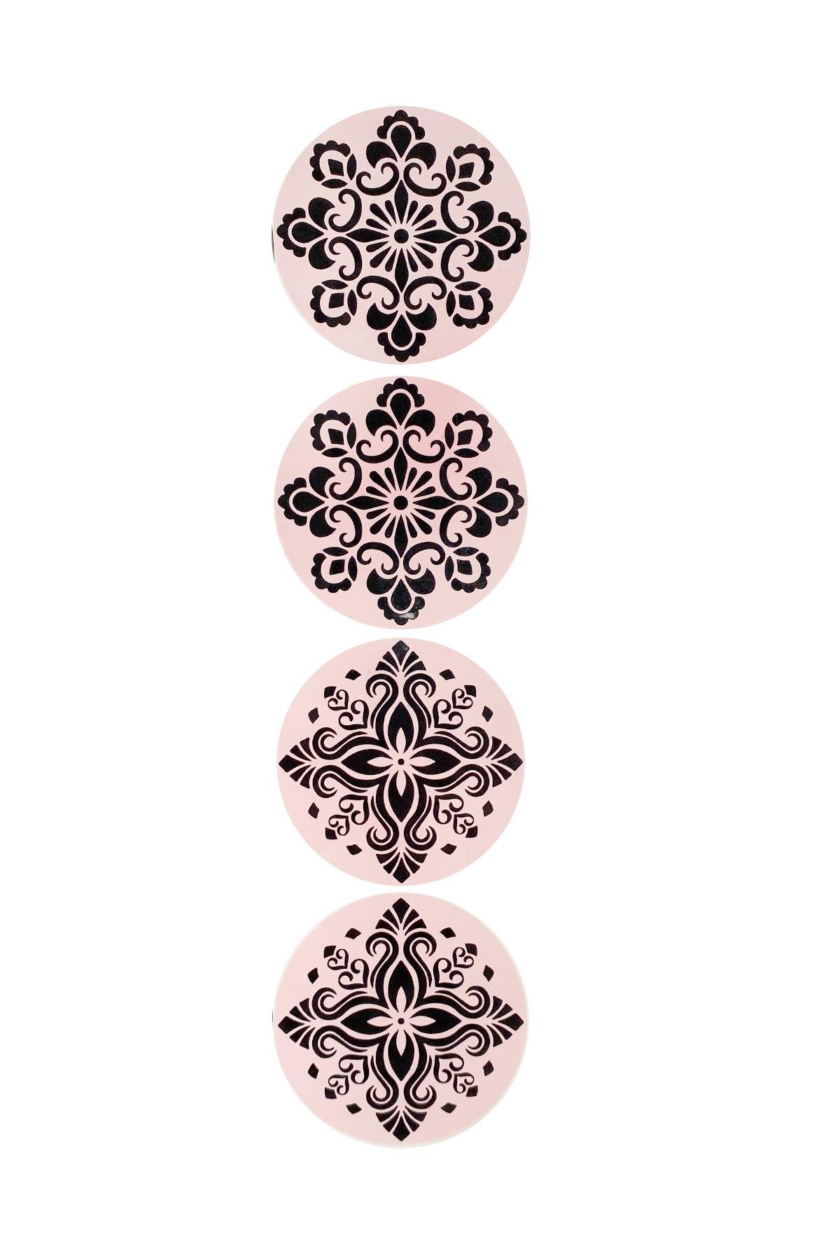 E463-2 Çini Desenli Sır Altı Dekal 13x50 cm