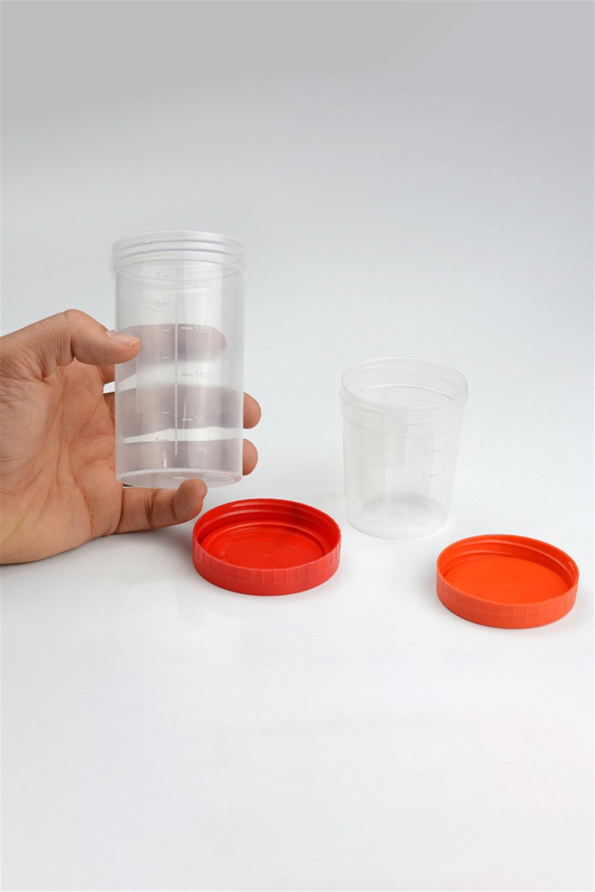 Plastik Kapaklı Boya Kabı