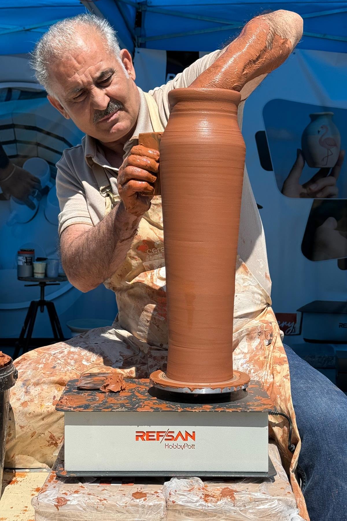 Refsan Hobbypott Çömlekçi Tornası