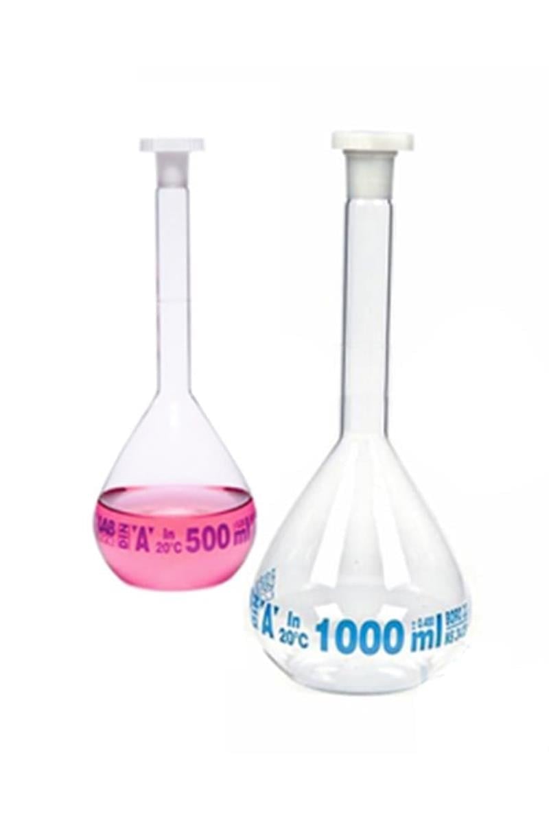 VOLUMETRIC FLASK TRANSPARENT