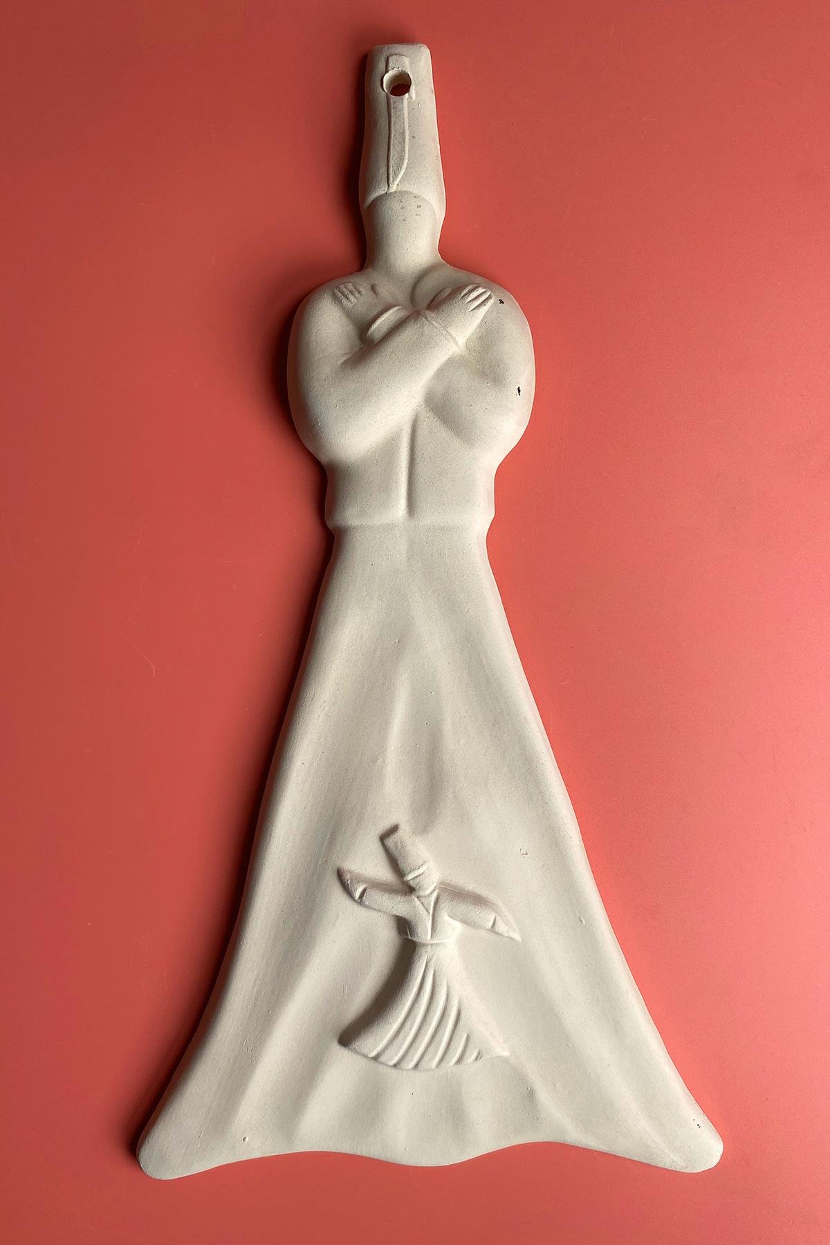 Whirling Dervish M2 Ceramic Bisque