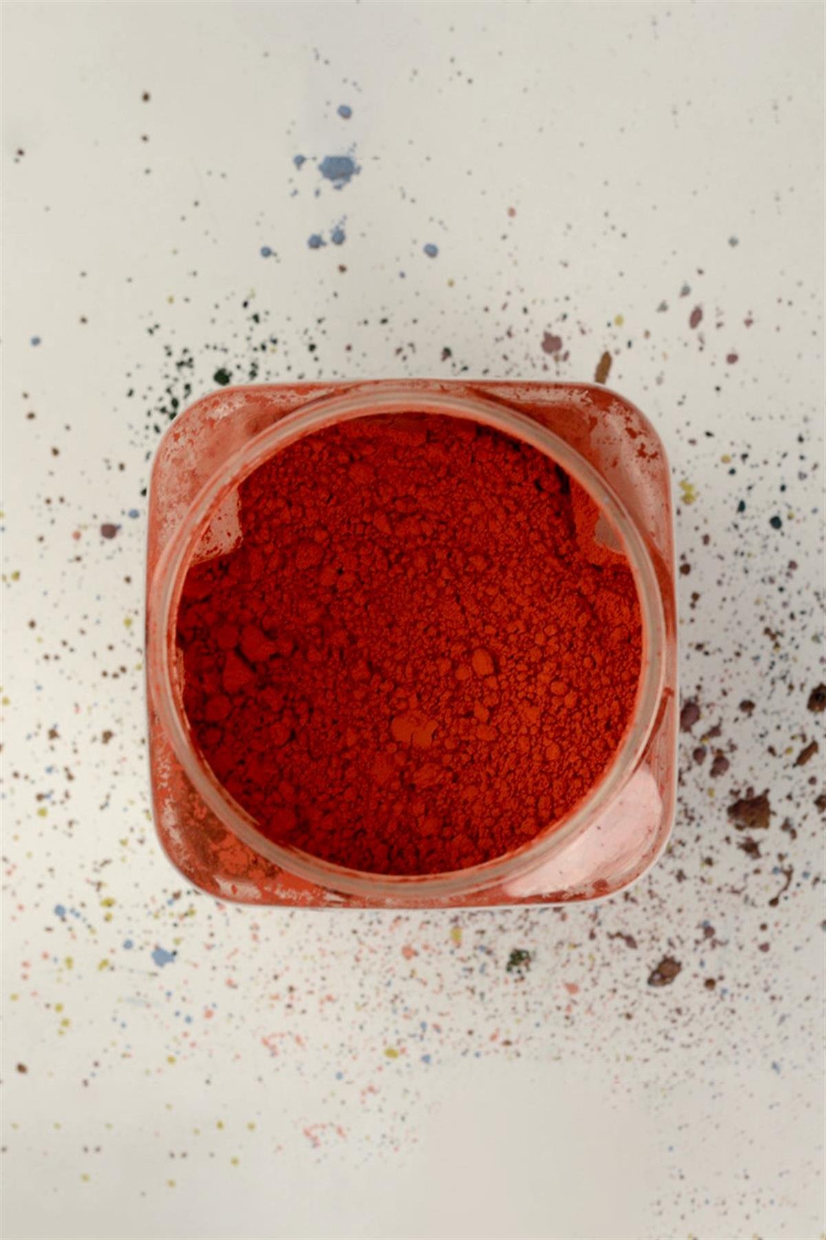 Underglaze Powder Dye 2845 Dark Red