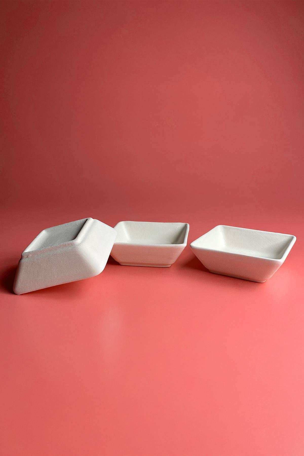 Керамическое печенье Triple Square Cookie Bisque