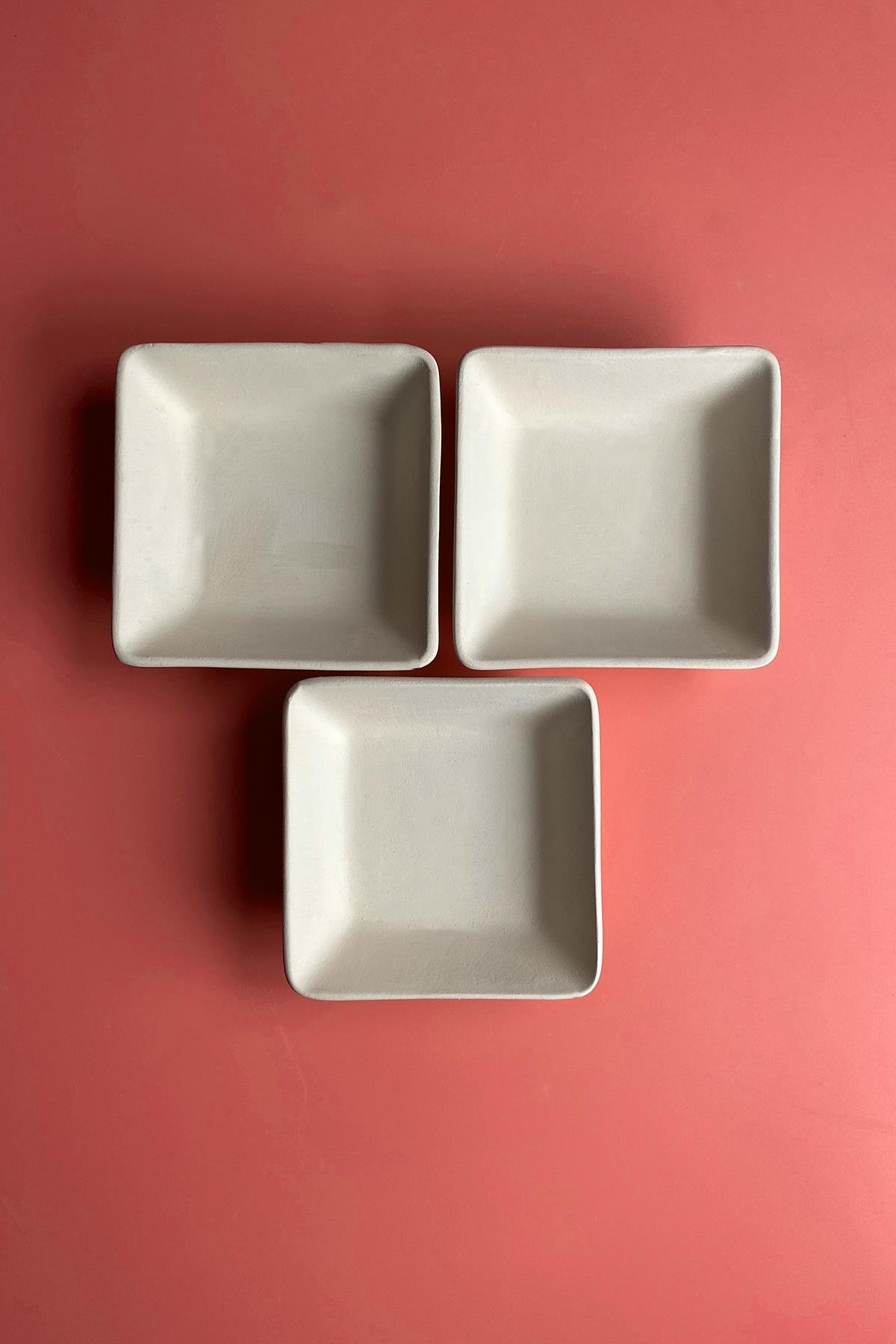 Керамическое печенье Triple Square Cookie Bisque