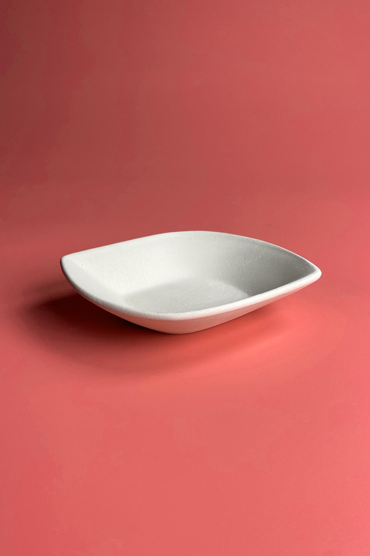Leaf Appetizers Ceramic Bisque