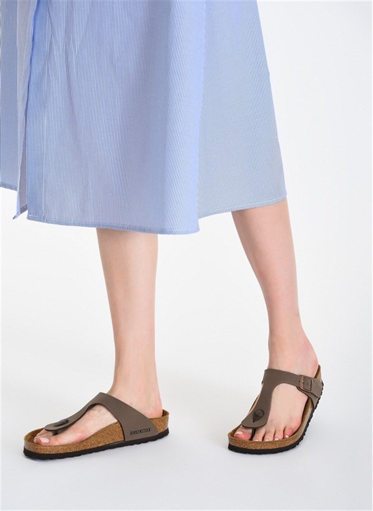 Birkenstock Gizeh Mocha Kahve Rengi Parmak Arası Terlik 043751