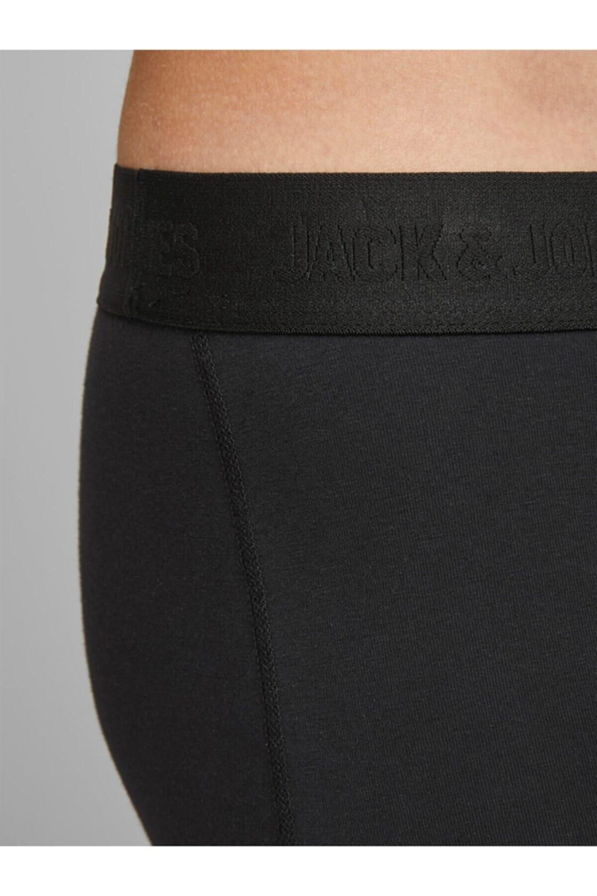 Jack & Jones Erkek 5 Li Siyah Boxer Seti 12176266