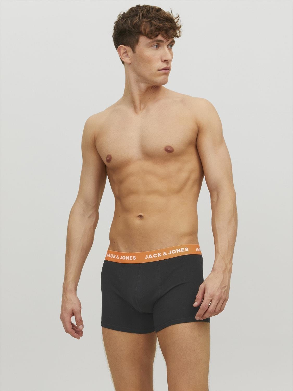 Jack & Jones Erkek 7 Li Siyah Boxer Seti JACVITO 12230353