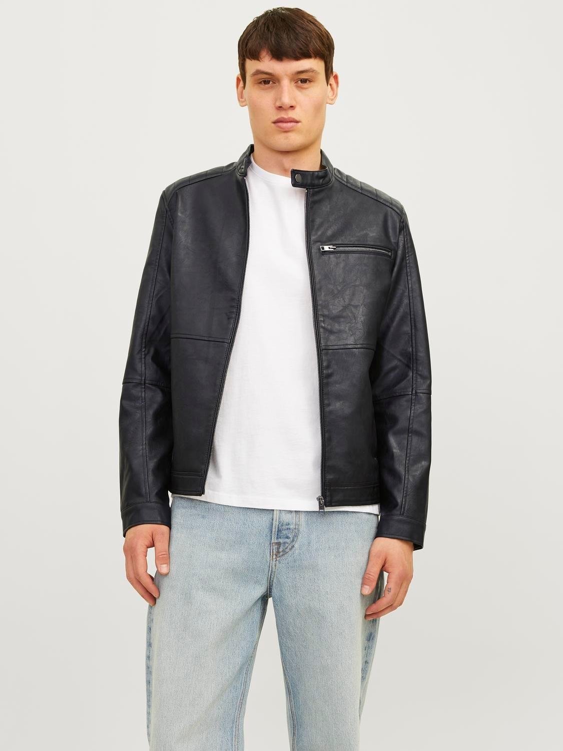Jack Jones Erkek Deri Mont JJEDYLAN  12261196