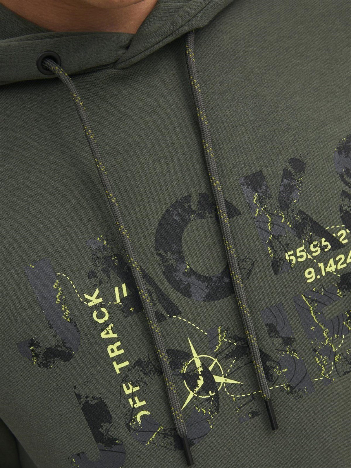 Jack & Jones Erkek Kapşonlu Sweatshirt 12216242 HakV2