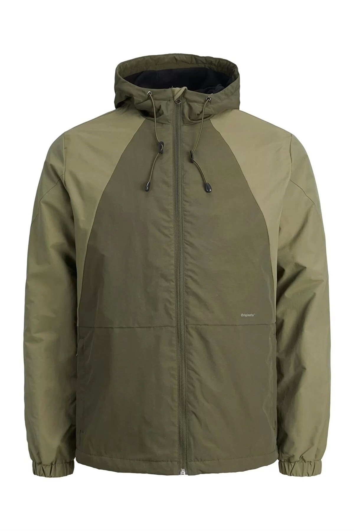 Jack & Jones Jortamper Erkek Kapüşonlu Mevsimlik Mont 12215377 Haki