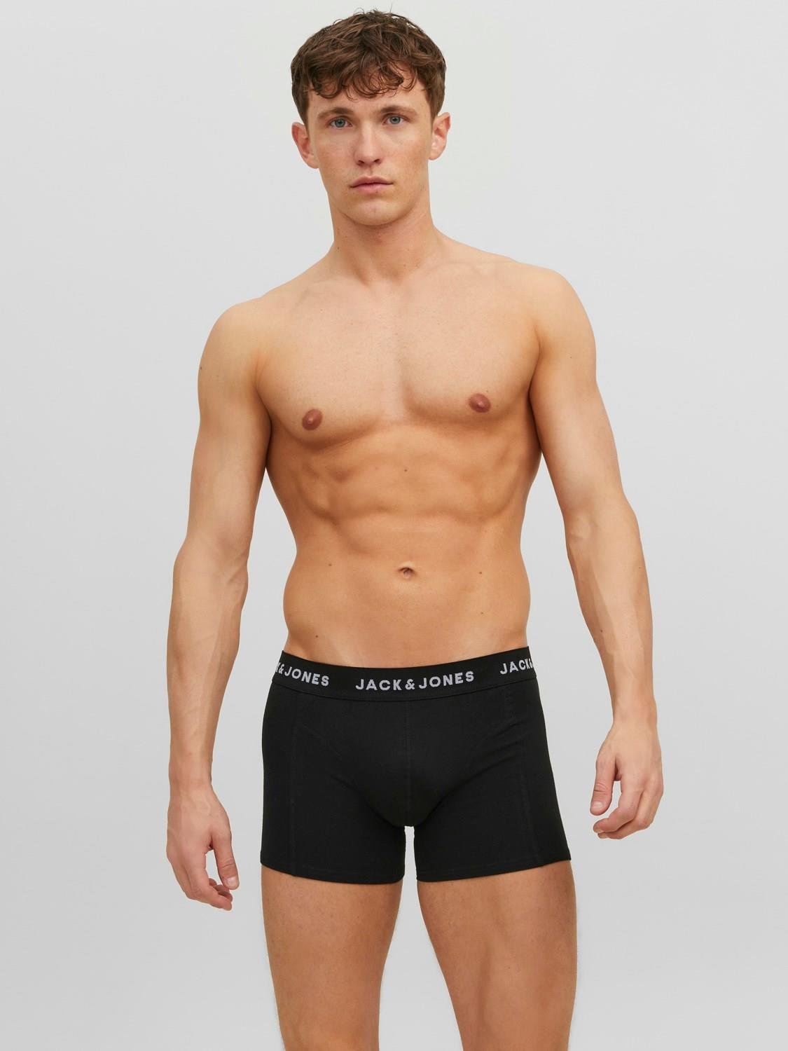 Jack & Jones Sense 3 Lü Paket Erkek Boxer 12160750
