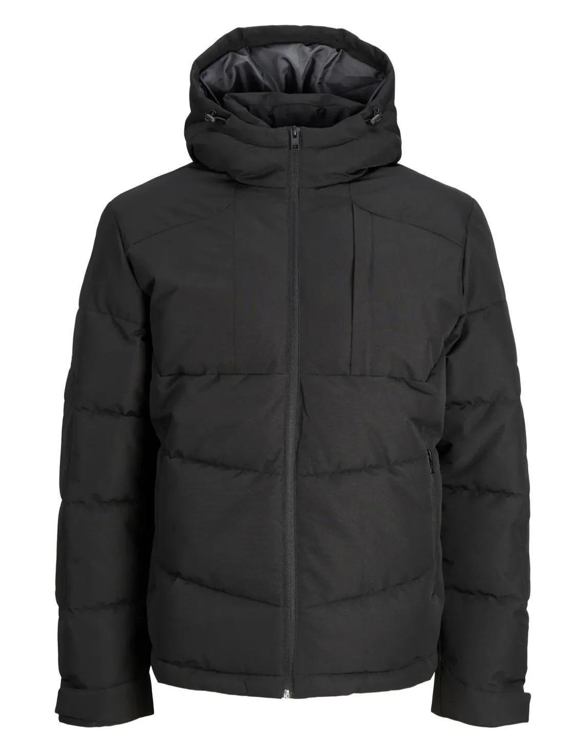 Jack&Jones Kapüşonlu Siyah Erkek Mont 12239001Sİyah