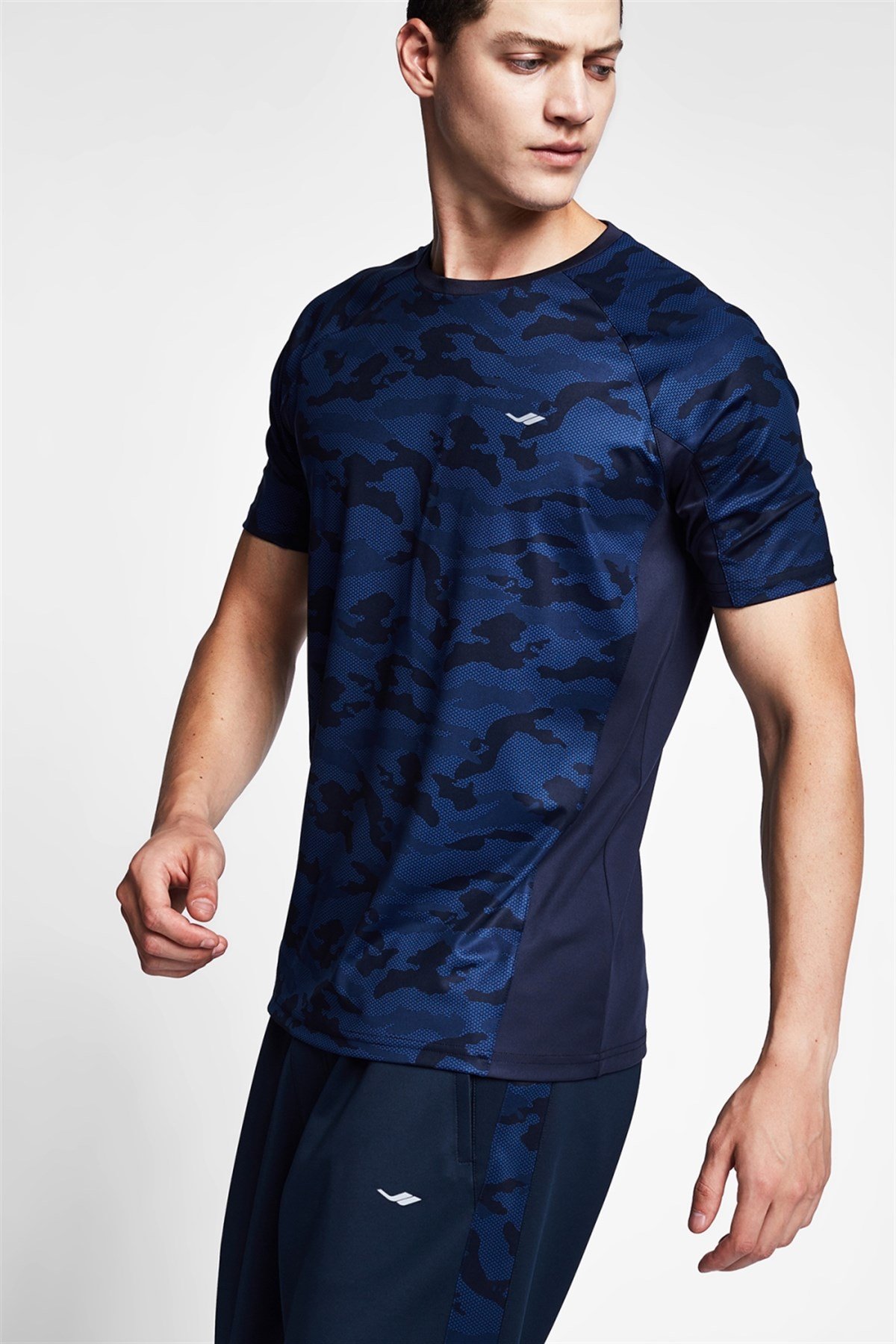 Lescon Erkek T-Shirt 20B-1132 Lacivert