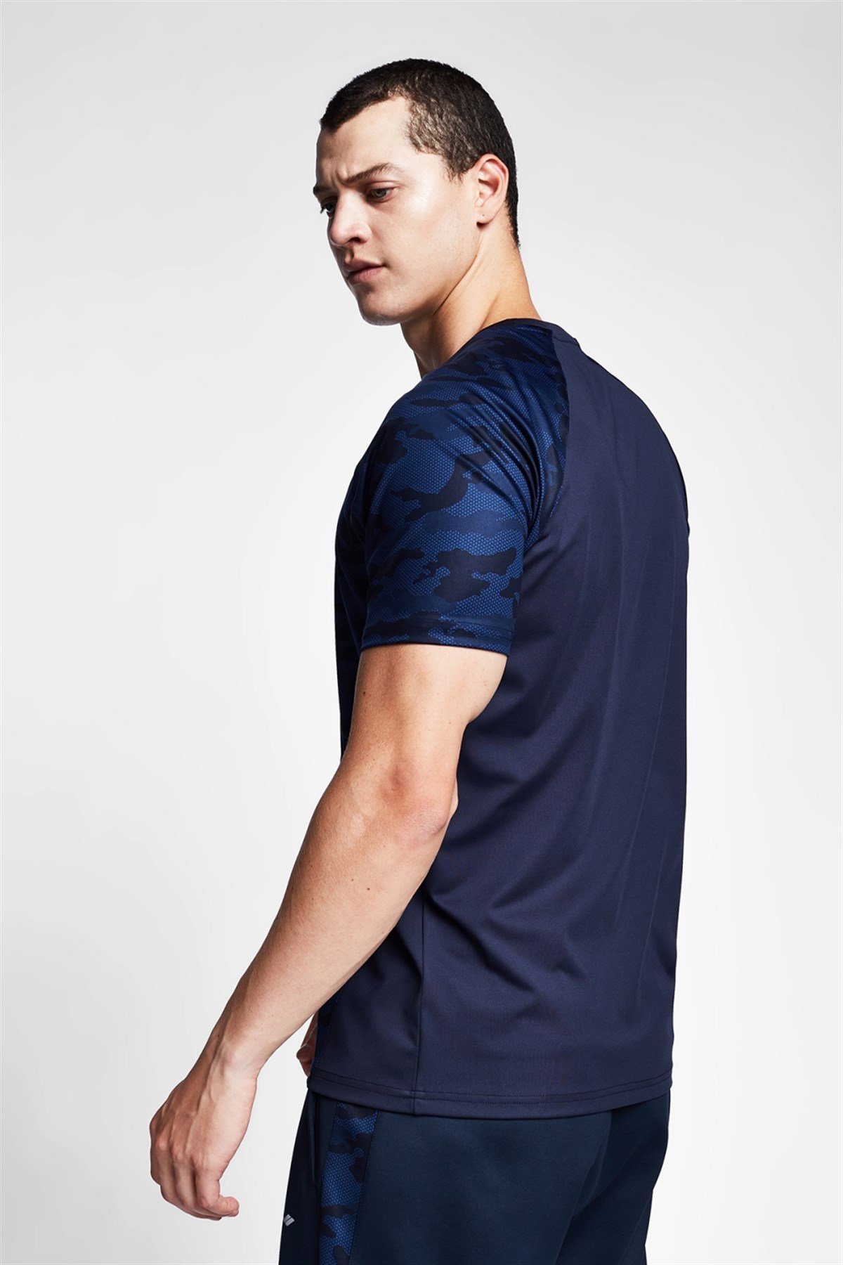 Lescon Erkek T-Shirt 20B-1132 Lacivert