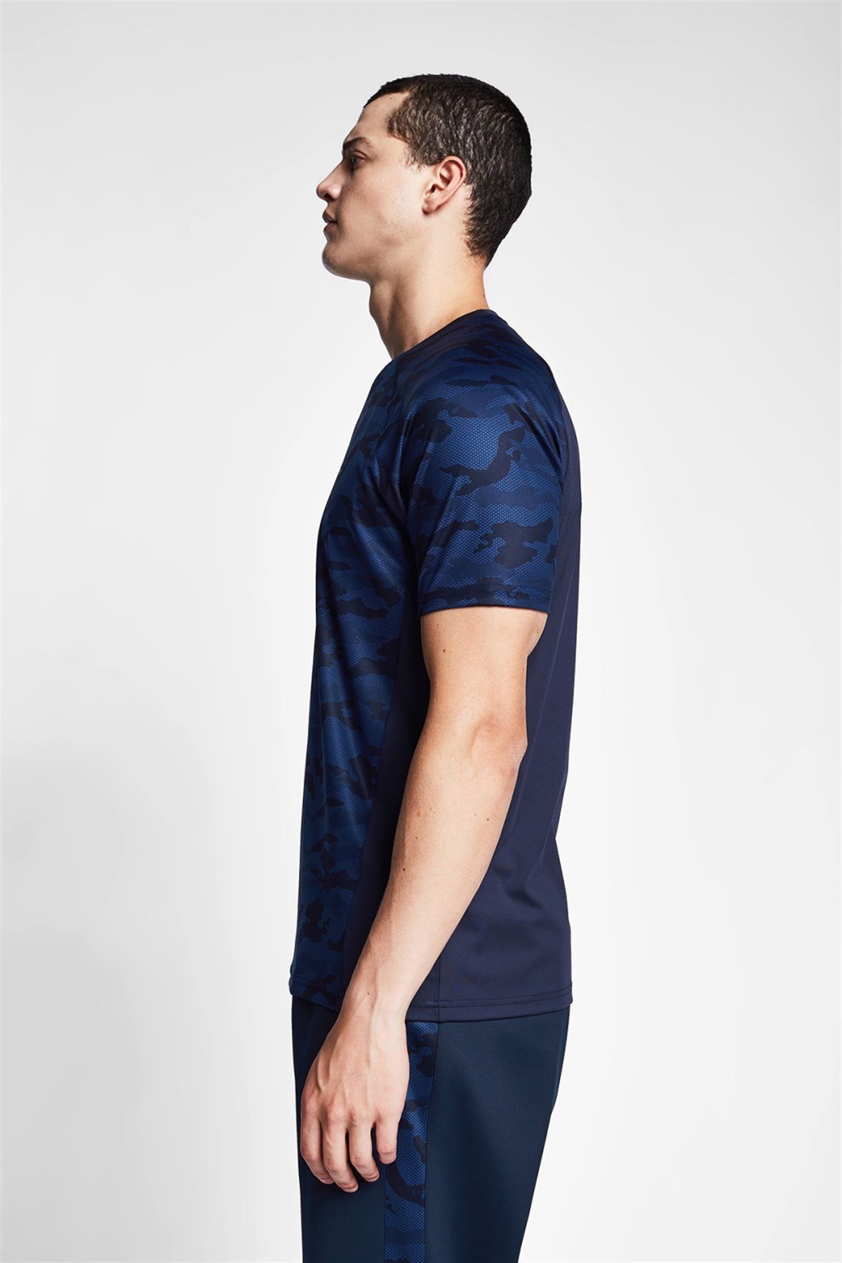 Lescon Erkek T-Shirt 20B-1132 Lacivert