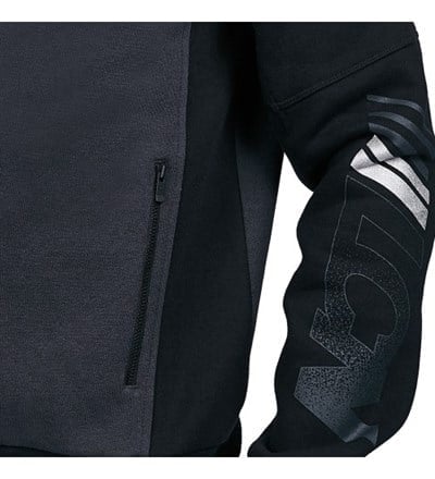 Lescon Fermuarlı Kapüşonlu Sweatshirt 18N-1144 Siyah
