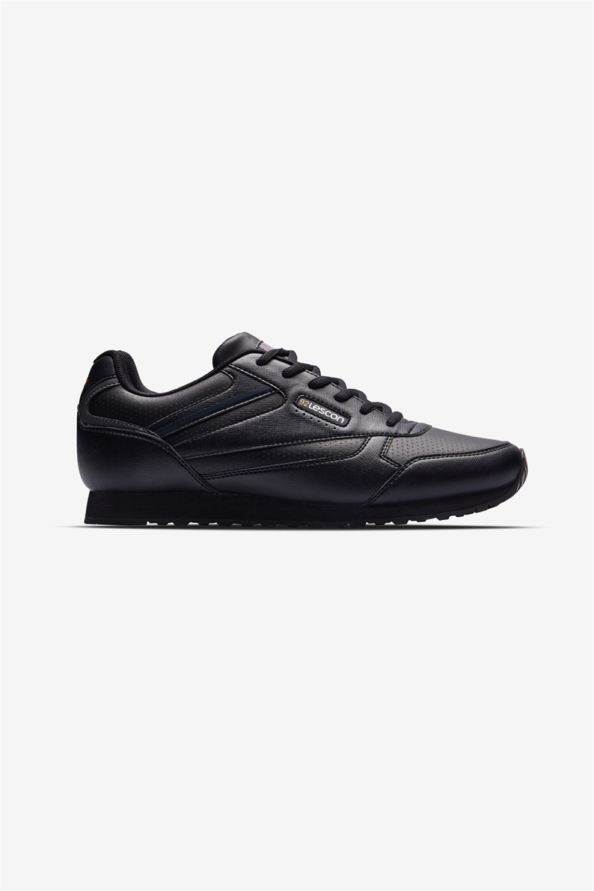 Lescon Moonwalker Siyah Erkek Sneaker Ayakkabı