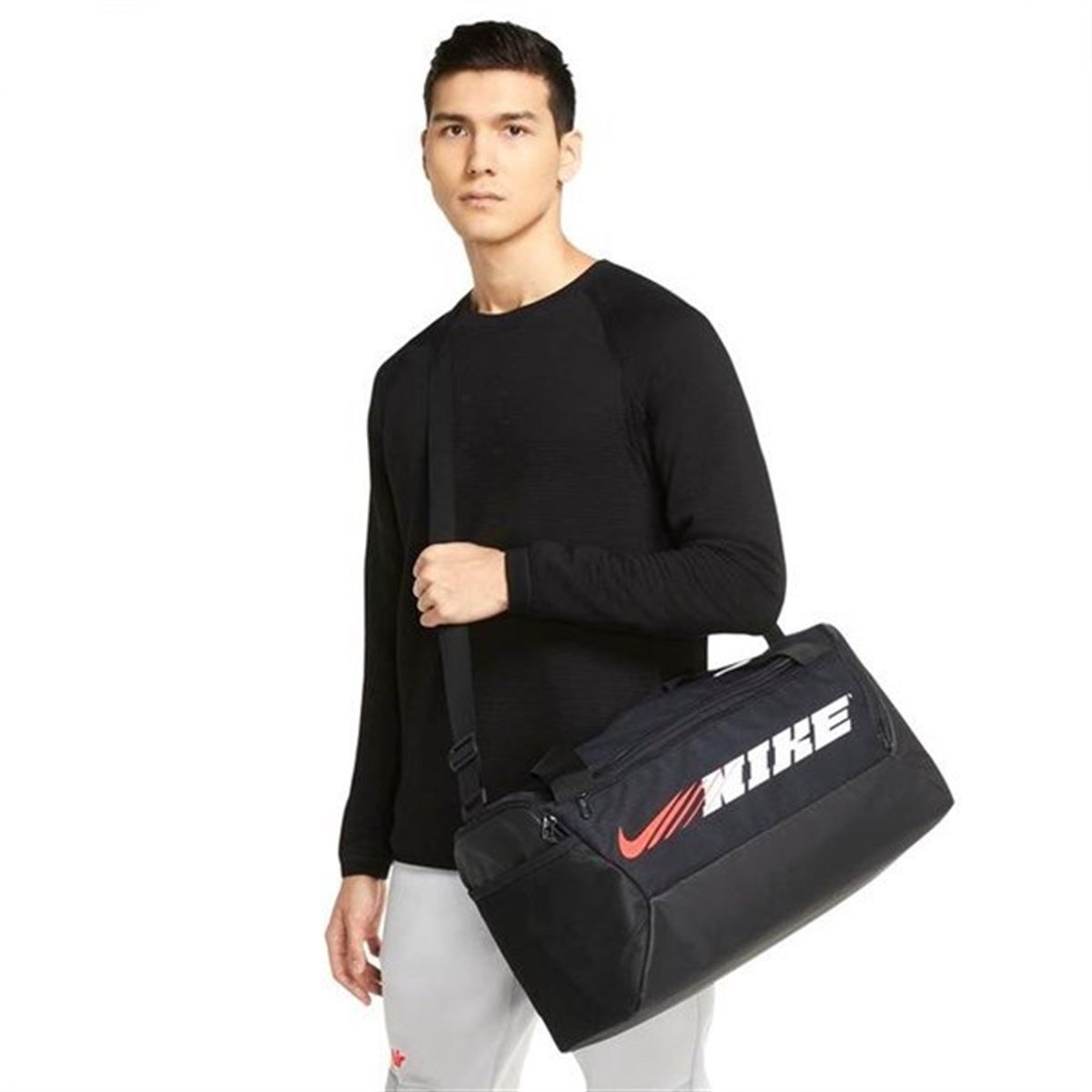 Nike Nk Brsla S Duff-9.0 Px Gfx Sp2 Unisex  Spor Çanta CU9476-011