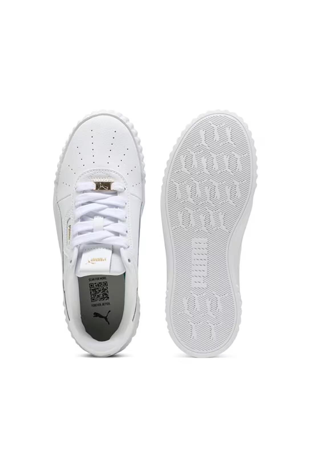 Puma Carina 3.0 Luxe Kadın Beyaz Spor Ayakkabı 400724-01