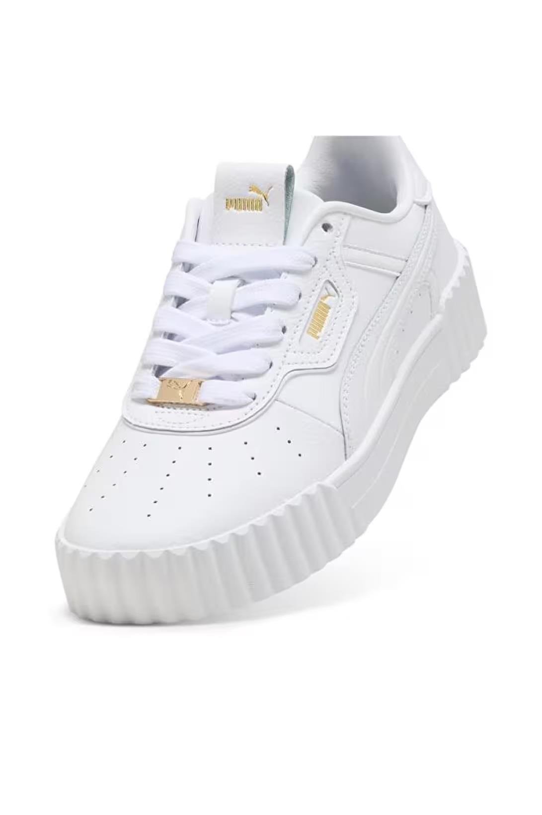 Puma Carina 3.0 Luxe Kadın Beyaz Spor Ayakkabı 400724-01
