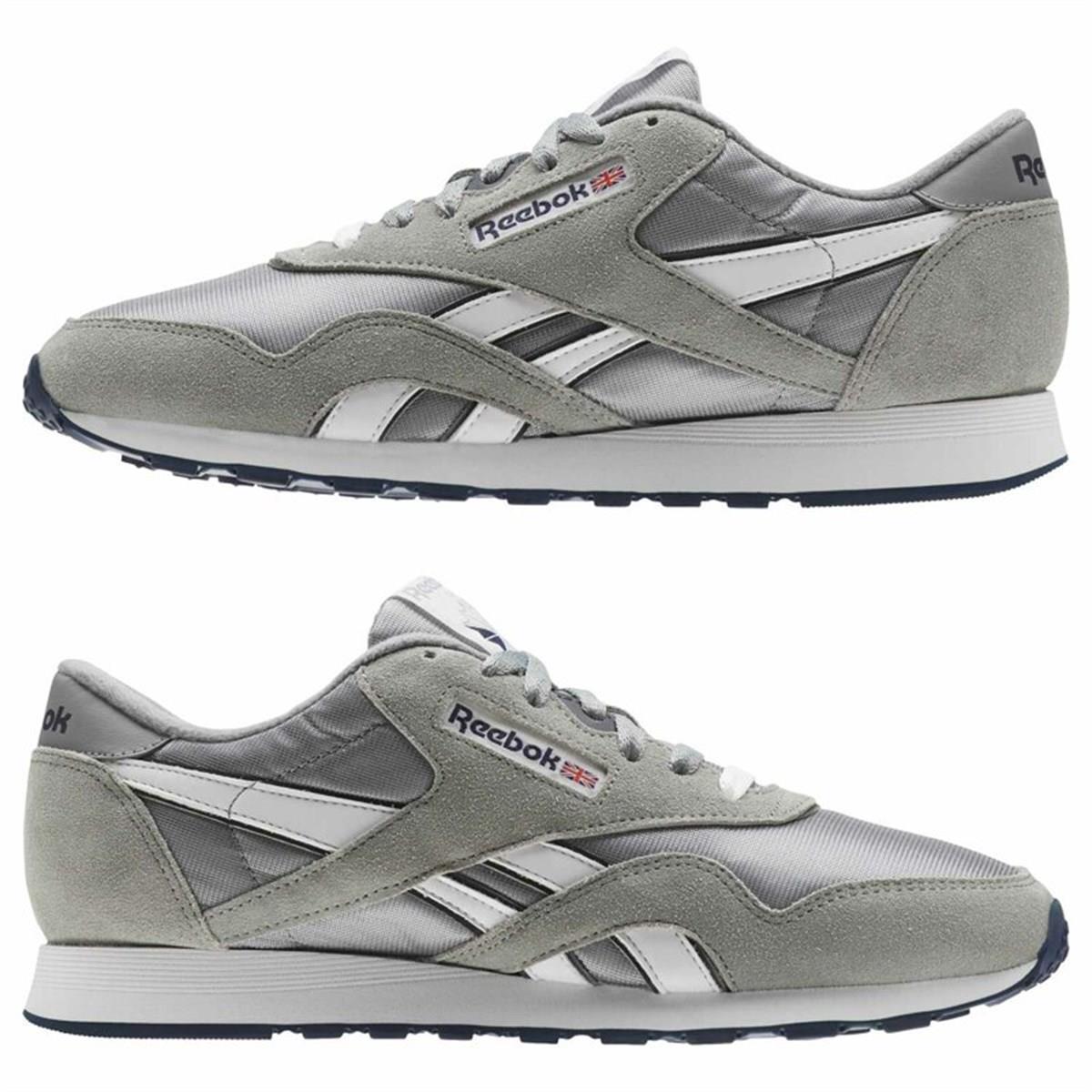 Reebok Classics Cl Naylon Erkek Spor Ayakkabı 36088 Gri
