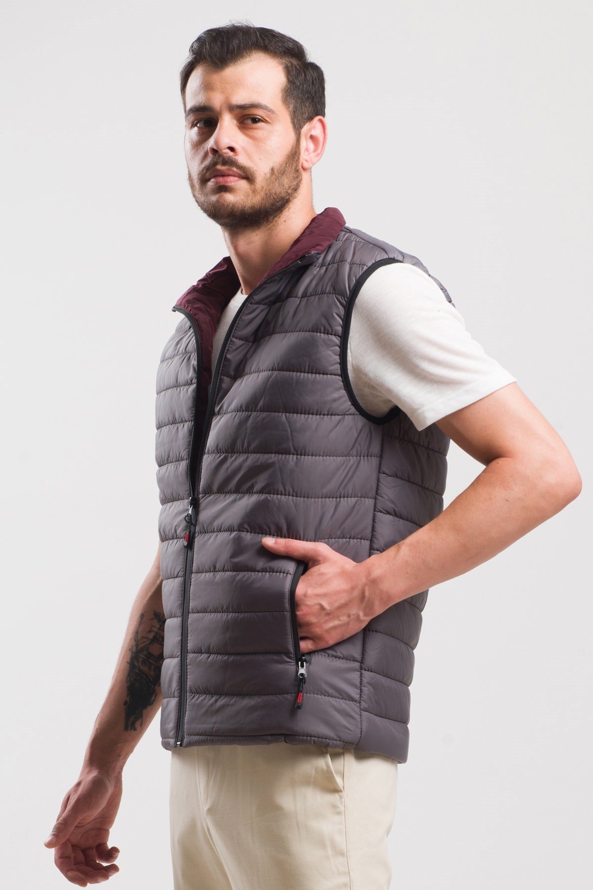 Slazenger Hercule Erkek Yelek K.gri ST20YE015-230