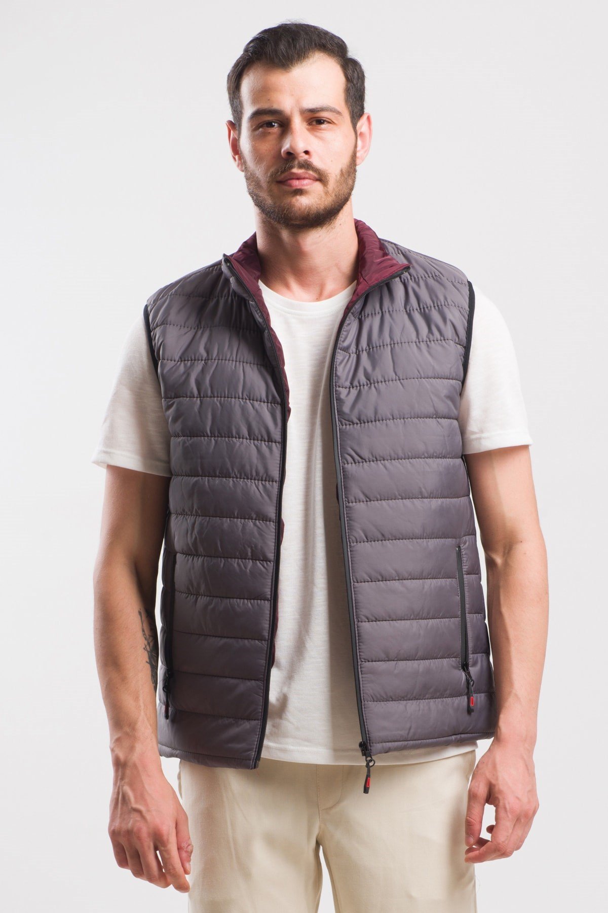 Slazenger Hercule Erkek Yelek K.gri ST20YE015-230