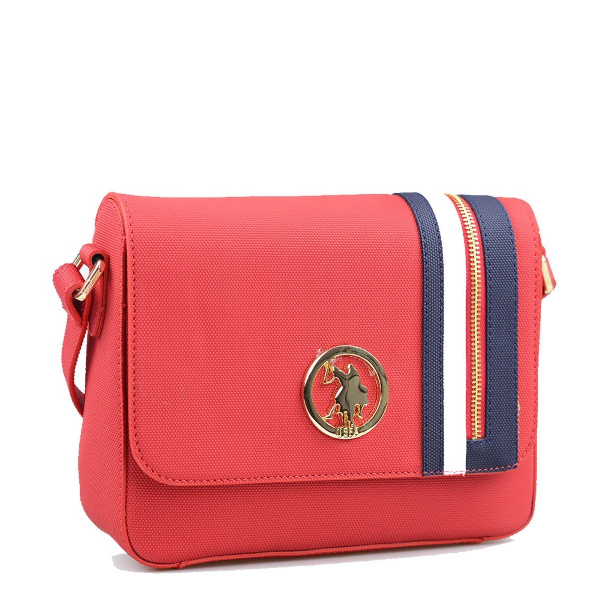 U.S Polo Assn Kadın Postacı Çantası US20284 Kırmızı