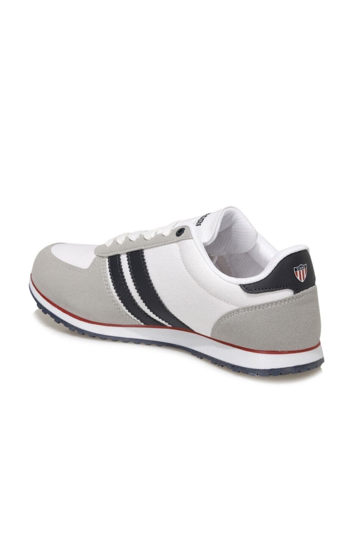 U.S Polo Assn. Beyaz Erkek Sneaker PLUS 1FX 100910648