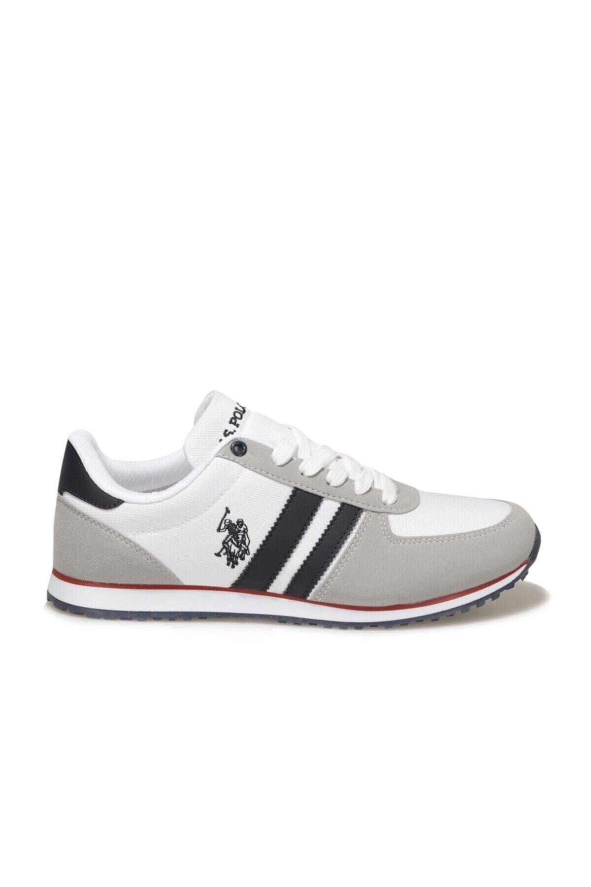 U.S Polo Assn. Beyaz Erkek Sneaker PLUS 1FX 100910648