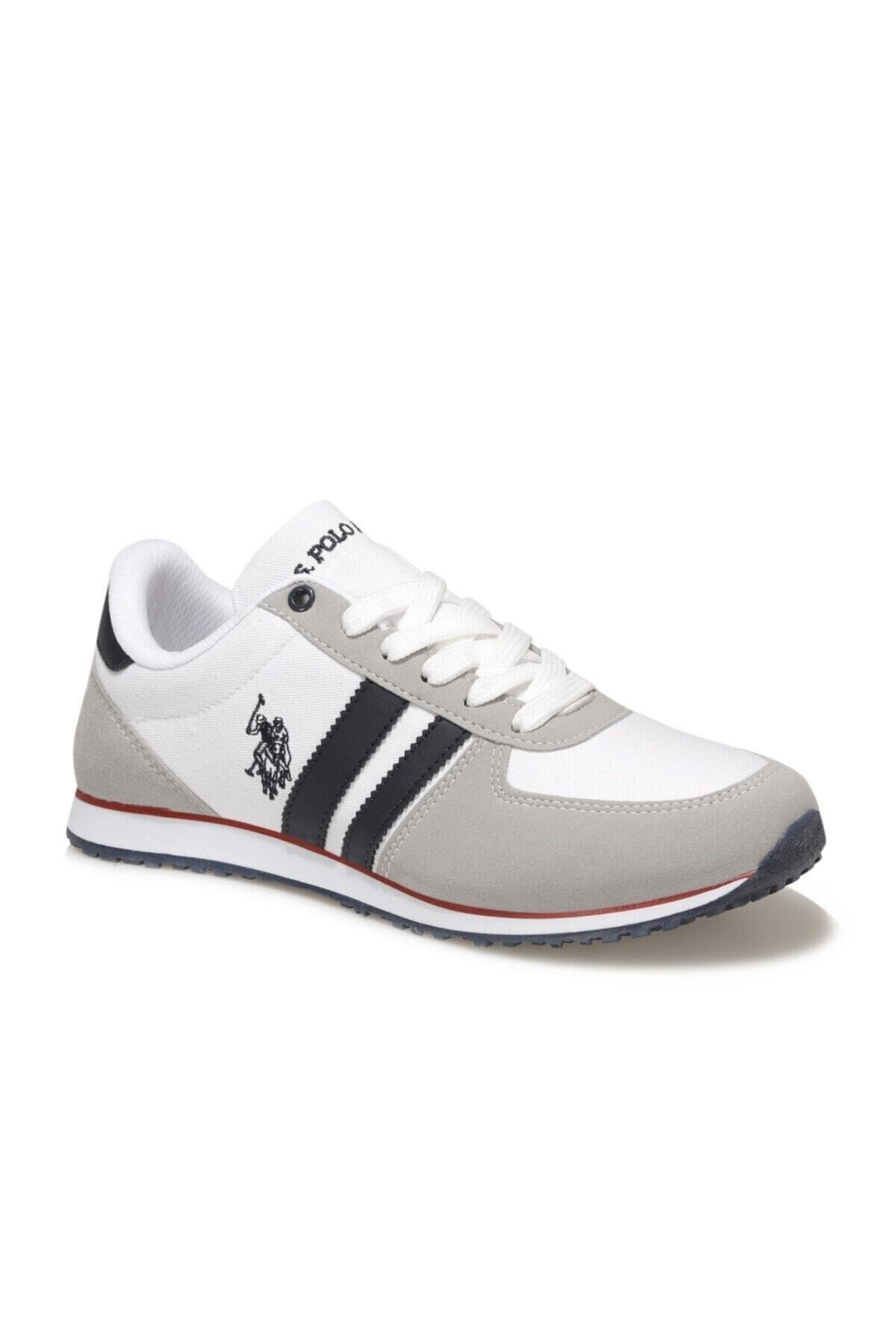 U.S Polo Assn. Beyaz Erkek Sneaker PLUS 1FX 100910648