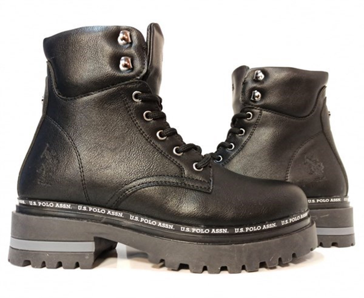 U.S Polo Assn. GEMMA Siyah Kadın Bot 100551368V5